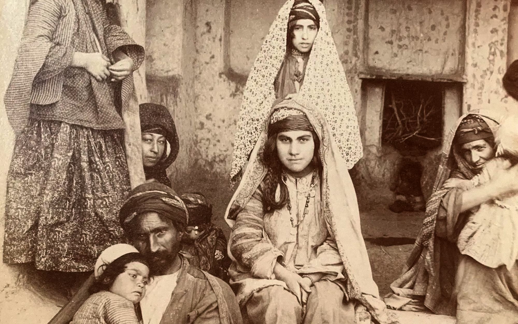 Une famille kurde à la fin du XIXe siècle